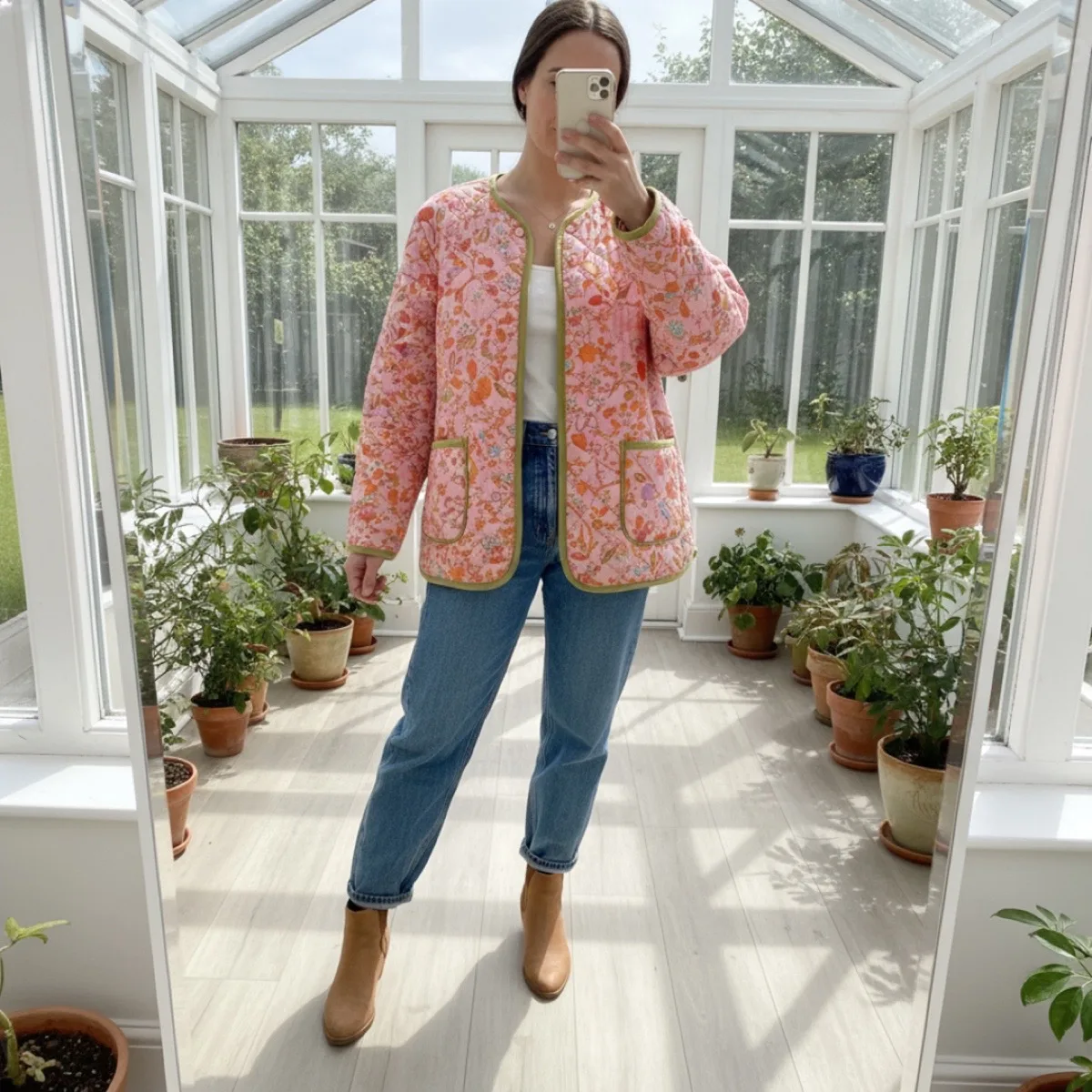 Rosa Quilted Jacket view 4